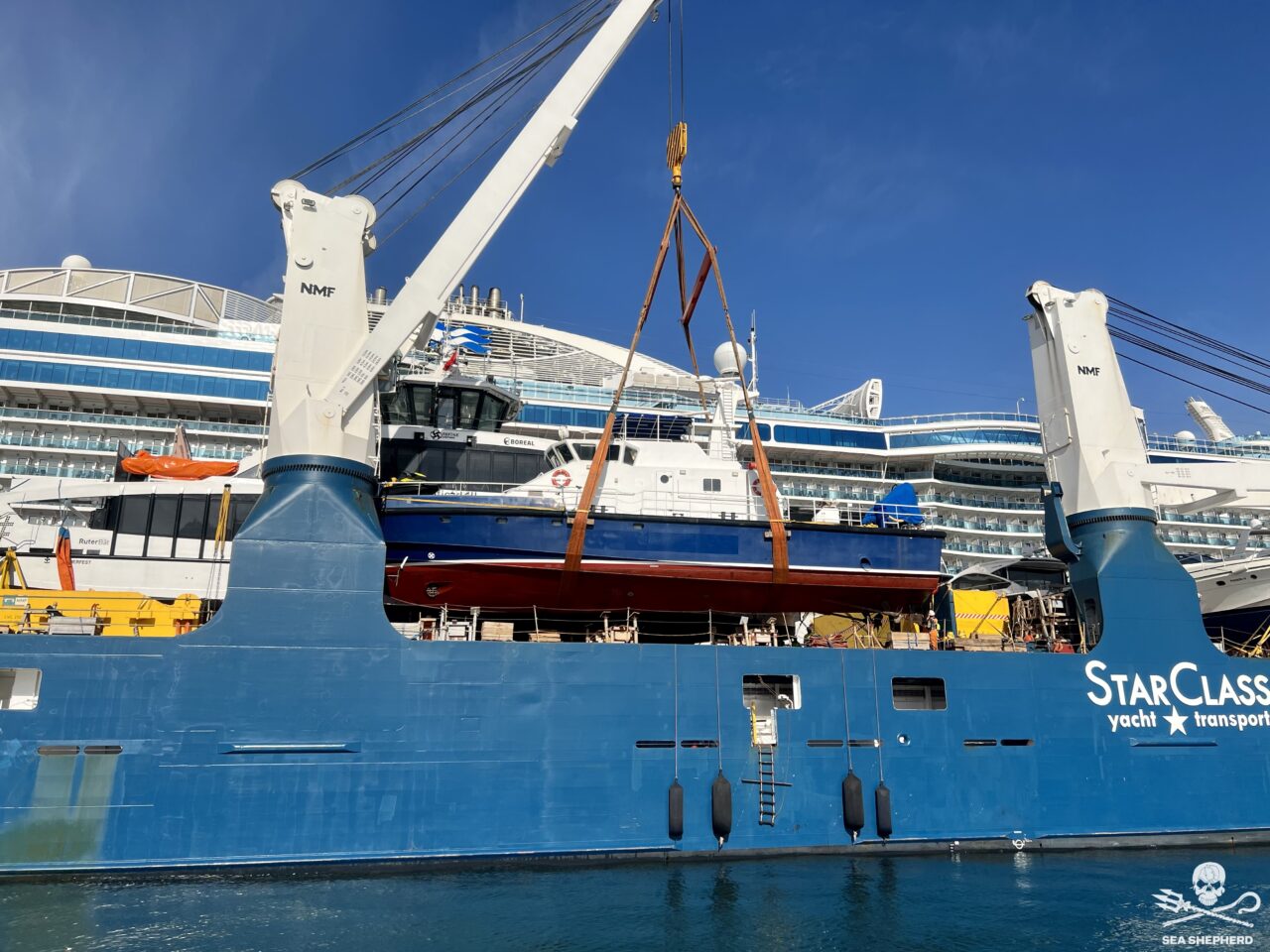 Unser neues Schiff ist da - Sea Shepherd